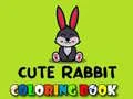 Игра Сладка книга за оцветяване с зайчета онлайн