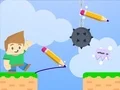 Игра Приключения на Томас: Рисувай и Изтривай онлайн