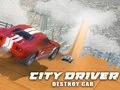 Игра Градски шофьор: Унищожи колата онлайн Игра Градски шофьор: Унищожи колата онлайн