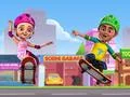 Игра Приключението на Тапу с кънки онлайн
