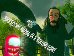 Игра Backrooms Сред Нас и Търкалащият Създател онлайн