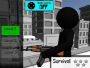 Игра Stykman: Gunner от пистолет 3D онлайн