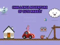 Игра Предизвикателство Приключение на Симпатичен Заек онлайн