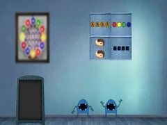 Игра Избягали на малкото чудовище онлайн