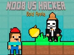 Игра Нуб срещу Хакера Златна Ябълка онлайн
