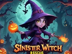 Игра Зловещо спасяване на вещица онлайн