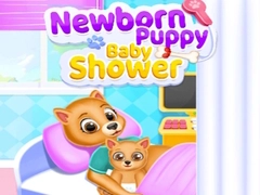 Игра Бебешки душ за новородено кученце онлайн