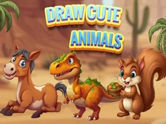 Игра Нарисувай Сладки Животни онлайн