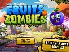 Игра Плодове срещу Зомбита онлайн