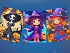 Игра Страшен Хелоуин Пъзел онлайн