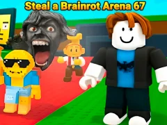 Игра Steal Brainrot: Arena 67 онлайн