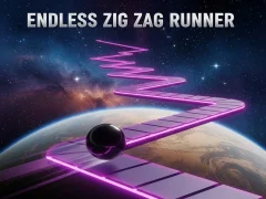 Игра Endless Zigzag Runner онлайн