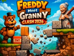 Игра Freddy Meets Granny: Clash 2026 онлайн