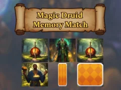 Игра Magic Druid: Memory Match онлайн Игра Magic Druid: Memory Match онлайн