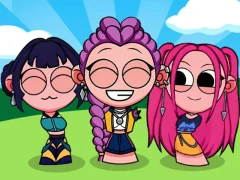 Игра Музикални ритми за K-pop studio онлайн