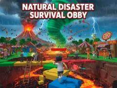 Игра Obby: Disaster Survival онлайн