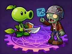 Игра Plant Unite: Zombie War онлайн
