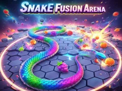 Игра Snake Fusion Arena онлайн