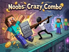 Игра Noobs: Crazy Combo онлайн