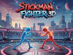 Игра Stickman: Fighter 3D онлайн
