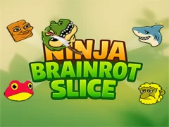 Игра Brainrot Ninja нарязващи филийки онлайн