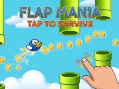 Игра Flying Mania Кликнете, за да оцелеете онлайн