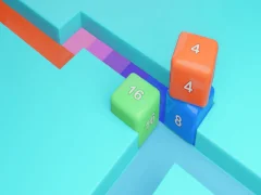 Игра Лабиринт на кубчета 2048 онлайн