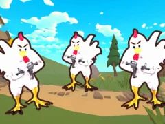 Игра Пилешки стрелец онлайн Игра Пилешки стрелец онлайн