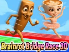 Игра Italian Brainrot: Bridge Race 3D онлайн