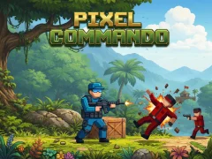Игра Pixel Commando онлайн
