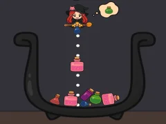 Игра Сливането на отварите на вещицата онлайн