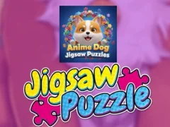 Игра Пъзел: Аниме куче онлайн Игра Пъзел: Аниме куче онлайн