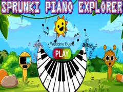 Игра Sprunki Piano Explorer онлайн