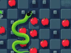 Игра Змиите ядат блокове онлайн