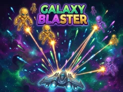 Игра Galaxy Blaster Защитете галактиката онлайн
