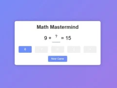 Игра Математически гений онлайн Игра Математически гений онлайн