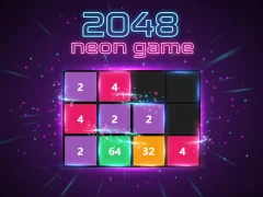 Игра Неонова игра 2048 онлайн