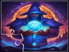 Игра Пъзел: Магьосник онлайн