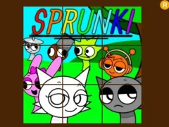 Игра Sprunki: Пъзел онлайн