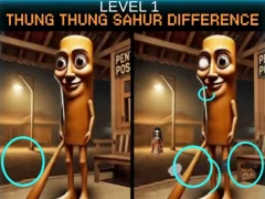 Игра Тунг Тунг Сахур: Разлики онлайн