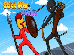 Игра Stickman War: Saga онлайн
