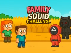 Игра Игра на калмари: Family Squid Challenge онлайн