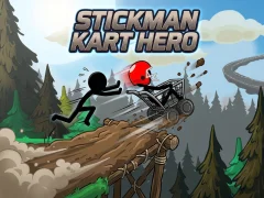 Игра Stickman Kart Hero онлайн