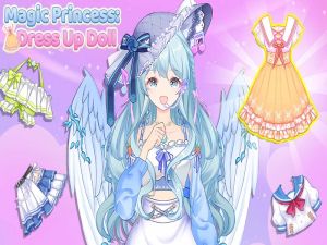 Игра Magic Princess: Облечете куклата онлайн
