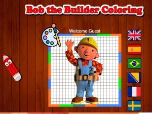 Игра Оцветяване на Bob Builder онлайн