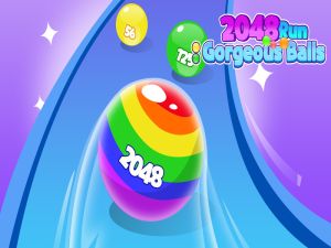 Игра 2048 Изстрелване на великолепни топки онлайн