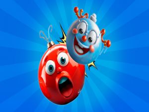 Игра Новогодишни играчки: Комбинирайте топки 3D онлайн