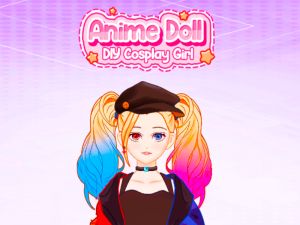 Игра Направи си сам аниме кукла за косплей момиче онлайн