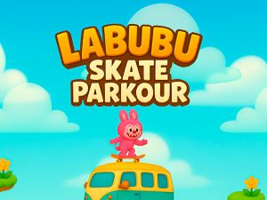 Игра Labubu Skate Parkur онлайн