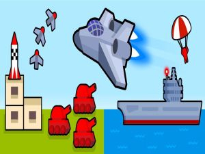 Игра Бомбардировач: 2D въздушен удар онлайн
